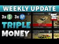 GTA Online Triple Money This Week | GTA 5 WEEKLY UPDATE &amp; DISCOUNTS (Luxury Autos Now Open)