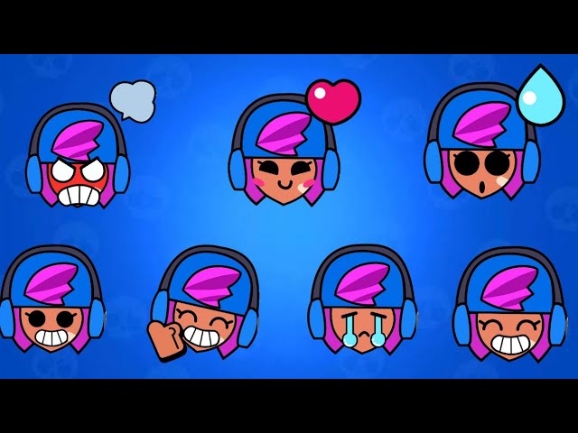 All the pin of Star Shelly . Brawl Stars 