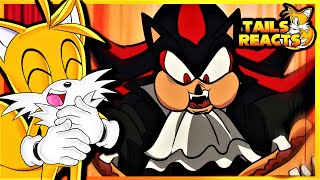 Tails Reacts to Sonic JoJo: Sonic vs Shadow