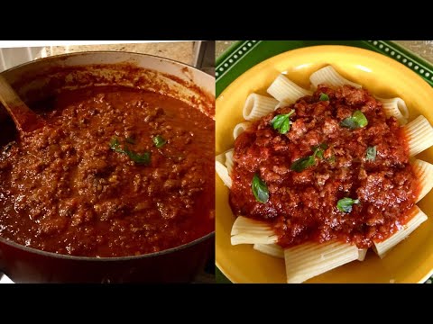 Video: Meat Sauce From Childhood - A Step By Step Recipe With A Photo