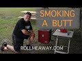 SMOKING A BUTT