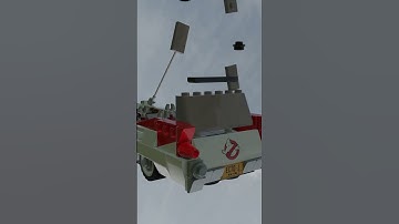 Lego Ghostbusters Ecto-1 Retro Vibes: Window Reimagined #asmr #lego #ideas #006