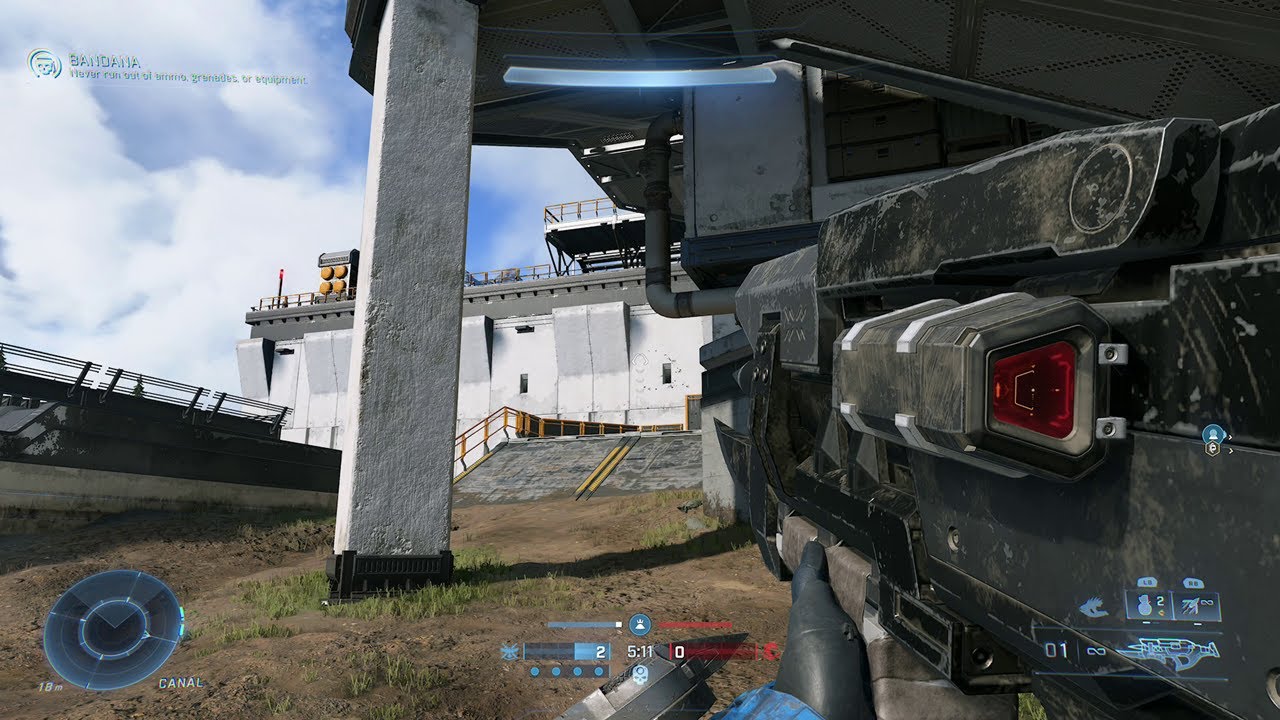 HALO INFINITE MULTIPLAYER KING OF THE HILL FIREFIGHT ON LIVE FIRE - YouTube