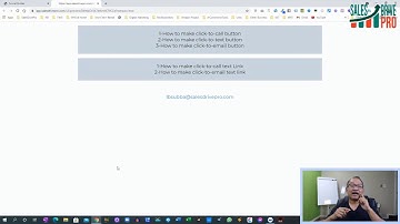 How To Make Click-To-Email, Click-To-Call, and Click-To-Text links and buttons.