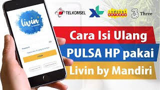 cara beli pulsa lewat atm