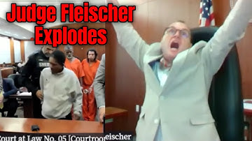 Judge Fleischer EXPLODES When Guy Repeatedly Disobeys Court Order