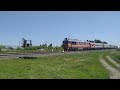 ТЭП70-0546 с пассажирским поездом, Бабарыкино