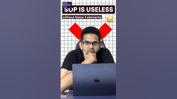 Your SOP is USELESS without these 3 elements 😱