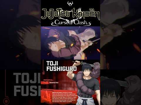 Toji Fushiguro Jujutsu Kaisen Cursed Clash Jujutsukaisen JujutsuKaisenCursedClash Charactercard