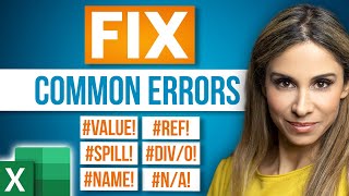 Most Common Excel Errors #⃣ and How To Fix Them  Avoid Broken Formulas