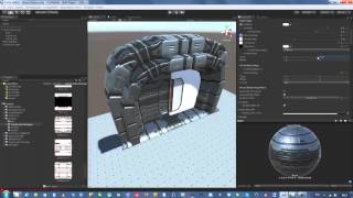 SCI FI DOOR SUBSTANCE IN UNITY 5