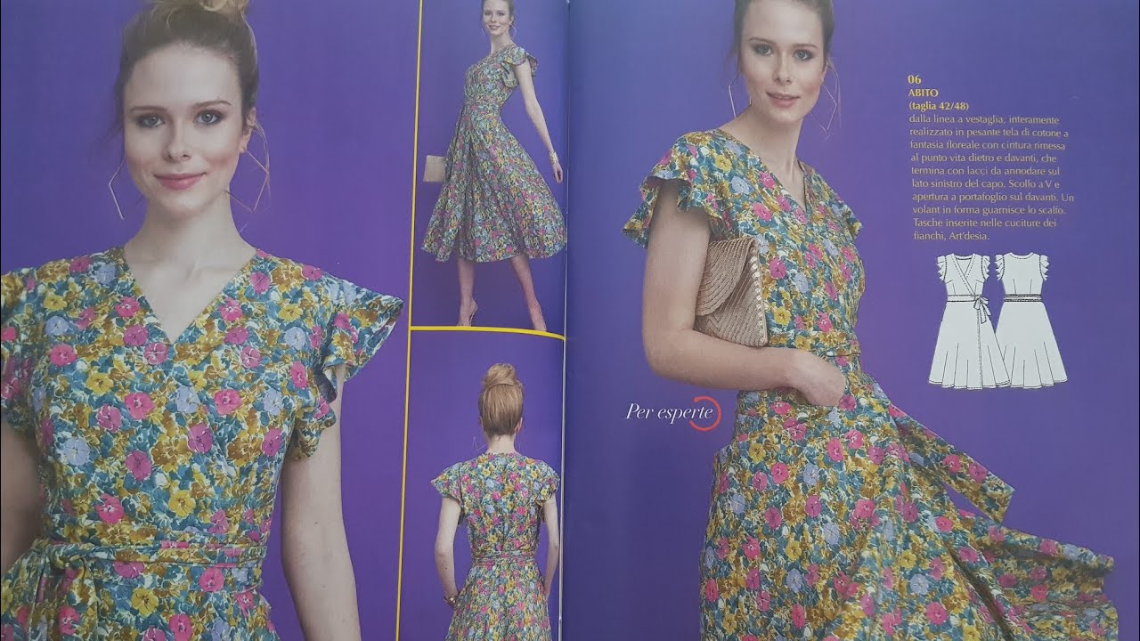 Abito in copertina La mia Boutique modificato - le maniche