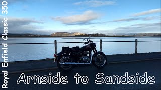 Royal Enfield Classic 350 | Arnside to Sandside | Trying Clipchamp Editor | by Ian Hughes 636 views 4 months ago 6 minutes, 47 seconds