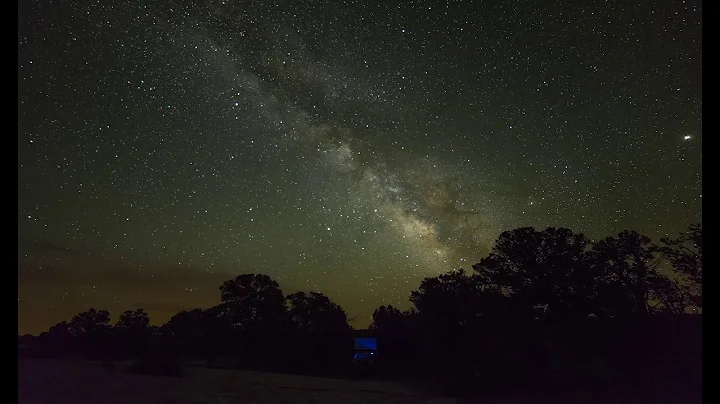 Lyrids Meteor Shower Time-Lapse 4k 2018