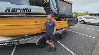 Karuna at the Sanctuary Cove Boat Show