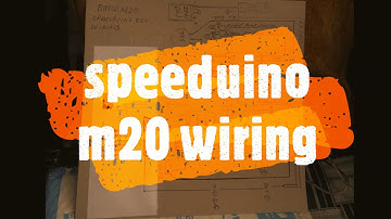 SPEEDUINO V0.4 E30 M20 WIRING