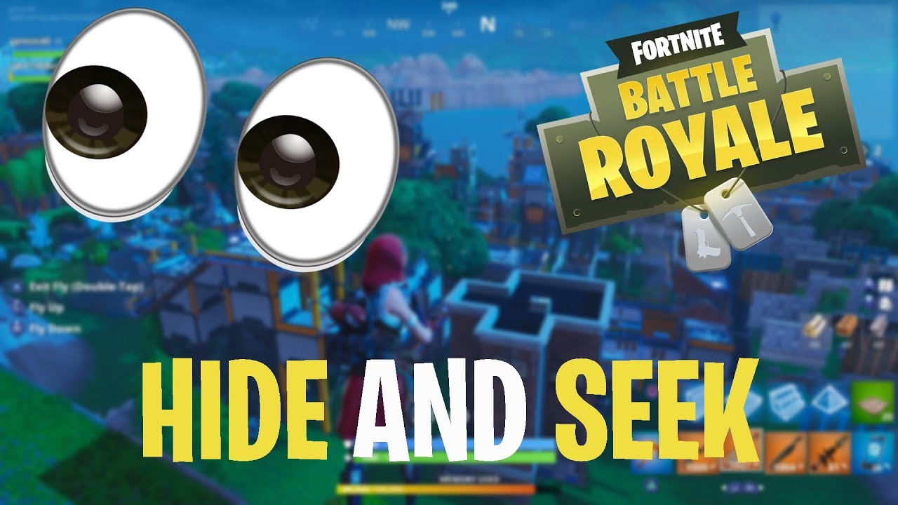 HIDE AND SEEK in Fortnite Creative Mode!