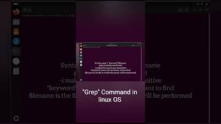 Linux Terminal Tutorial | Grep Command
