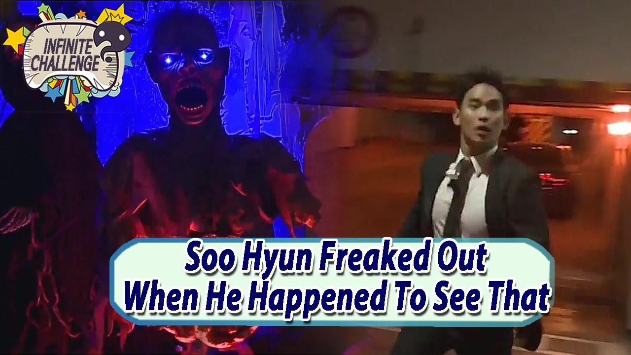 [Infinite Challenge W/ Kim Soo Hyun] Soo Hyun Freaked Out After Seeing Ghost 20170701