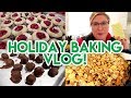 🎄 VLOGMAS 2019 DAY 23! 😁 HOLIDAY BAKING VLOG! 🍪 CHERRY CHEESECAKE COOKIES 🍬 PEANUT BUTTER BALLS