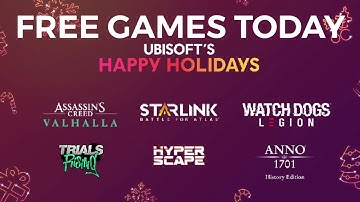3 Free Ubisoft games today only!!!!
