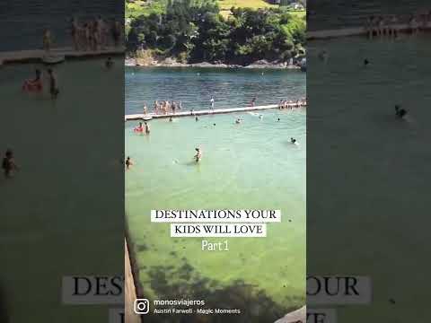 Destinations your kids will love! Mutriku, Spain - Family Travel around the world #shorts