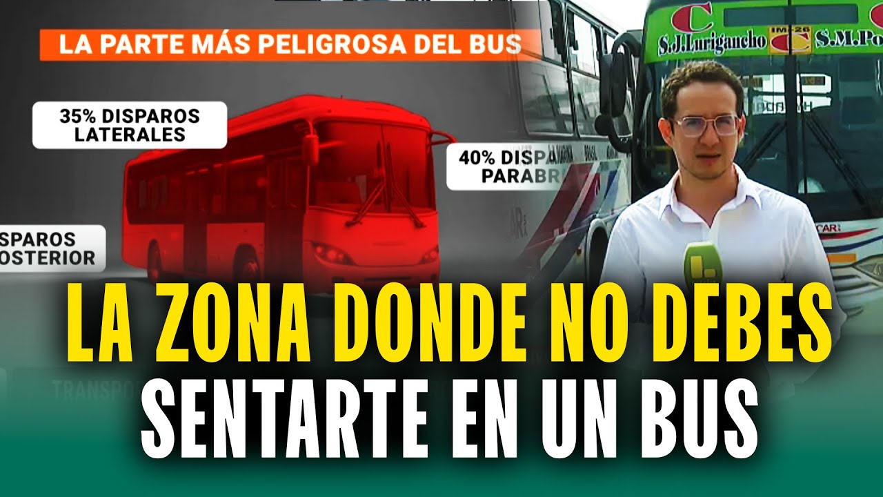Esta es la zona más peligrosa para sentarte en un bus: Muertes y protestas en el transporte público
