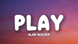Alan Walker, K-391, Tungevaag, Mangoo - PLAY (Lyrics)