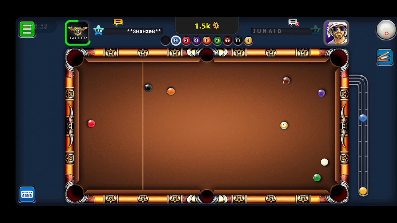 Trick shots Practice with #Junaid_ by shahzeb Aslam😎 8 ball pool trick ...