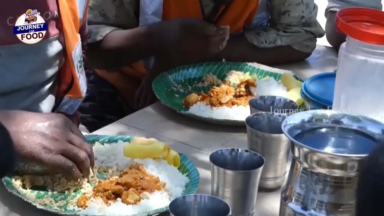 Cheapest RoadSide Unlimited Meals | Indian Street Food | 