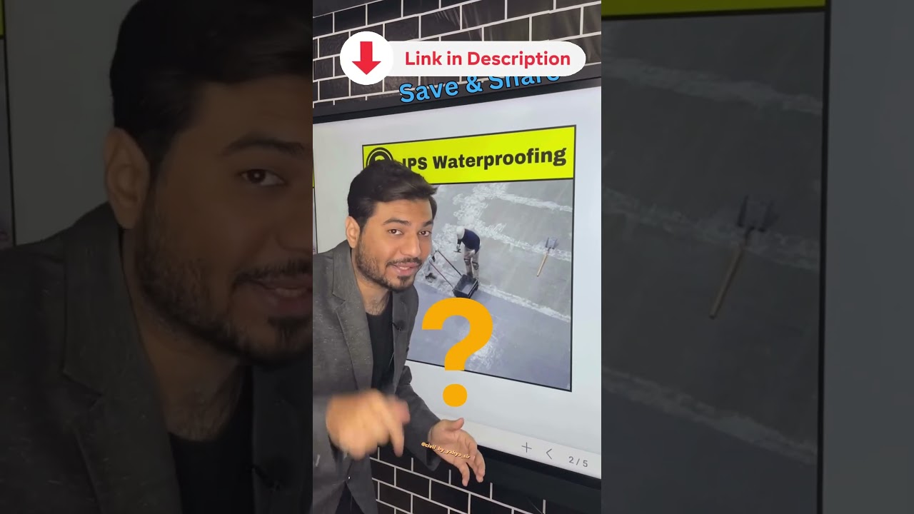 ✅What Are The Types Of Waterproofing? #viralshorts #india