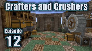 How to Make Crushing Wheels: Ep 12 - Minecraft Create Above and Beyond