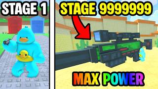 ROBLOX +1 GUN EVOLUTION is SO FUN....