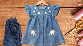 I Didn’t Expect This From Old Jeans 😲👗