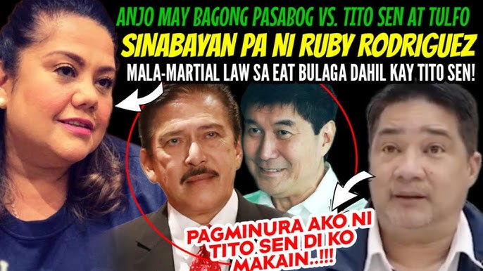 ANJO may BAGONG PASABOG LABAN kay TITO SOTTO AT RAFFY TULFO/SINABAYAN pa ni RUBY RODRIGUEZ ML sa EB!