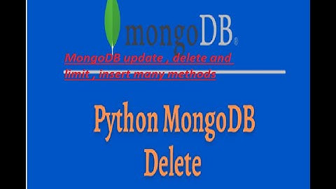 MongoDB: The Most Important Delete & Update Operations #db