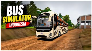 😱 Dangerous Offroad Bus Drive! Mud Road Challenge | Bus Simulator Indonesia#viralvideo #gaming  screenshot 3