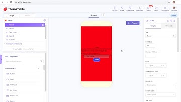 Creating timer on thunkable part 1