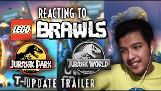 REACTING TO LEGO BRAWLS JURASSIC PARK & JURASSIC WORLD UPDATE!