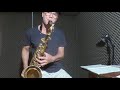 Jupiter tenor sax demo