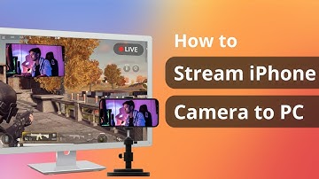 How to Stream iPhone Camera to PC for YouTube Streaming【OBS】