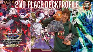2nd Place Saronno WCQ Regional 2024 Maliss SkyStriker Deck Profile ft. Timoti Baggio | Team Oni