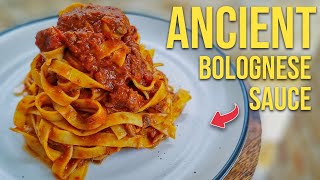 How to Make ANCIENT BOLOGNESE SAUCE Recipe like a ... 