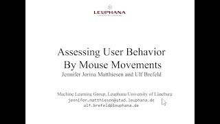 Assessing User Behaviour By Mouse Movement
