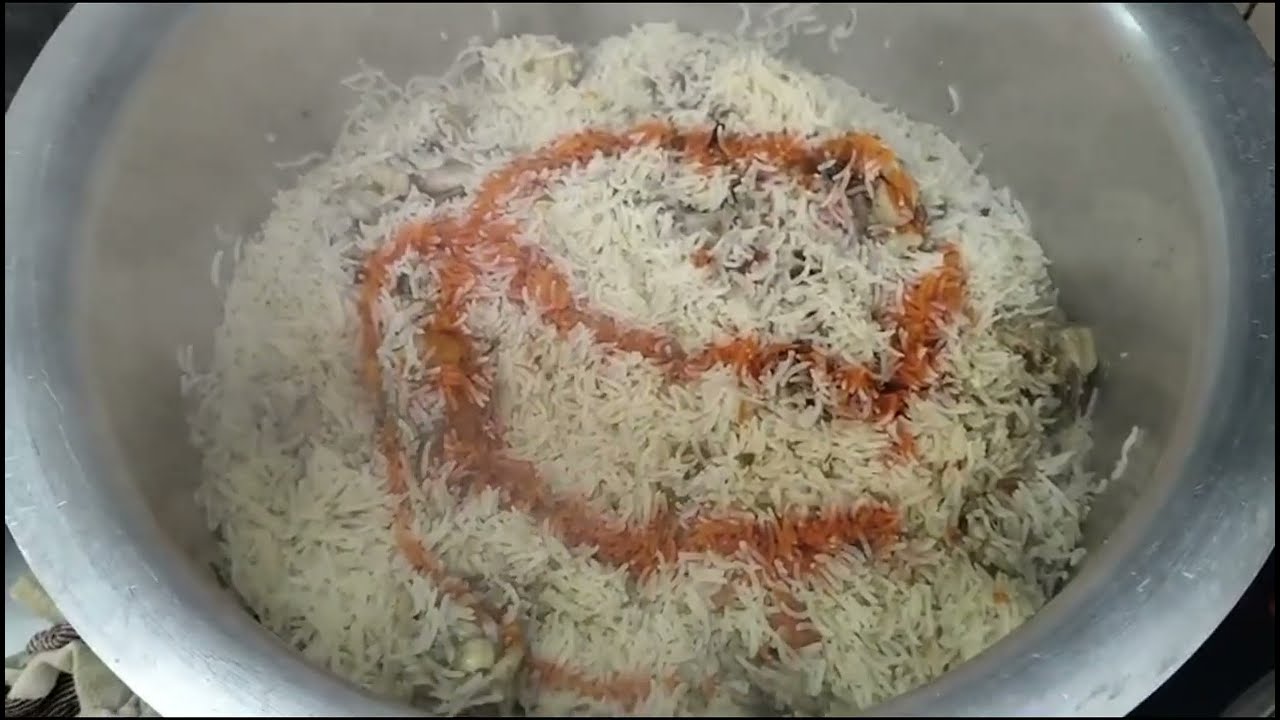 Chicken biryani 