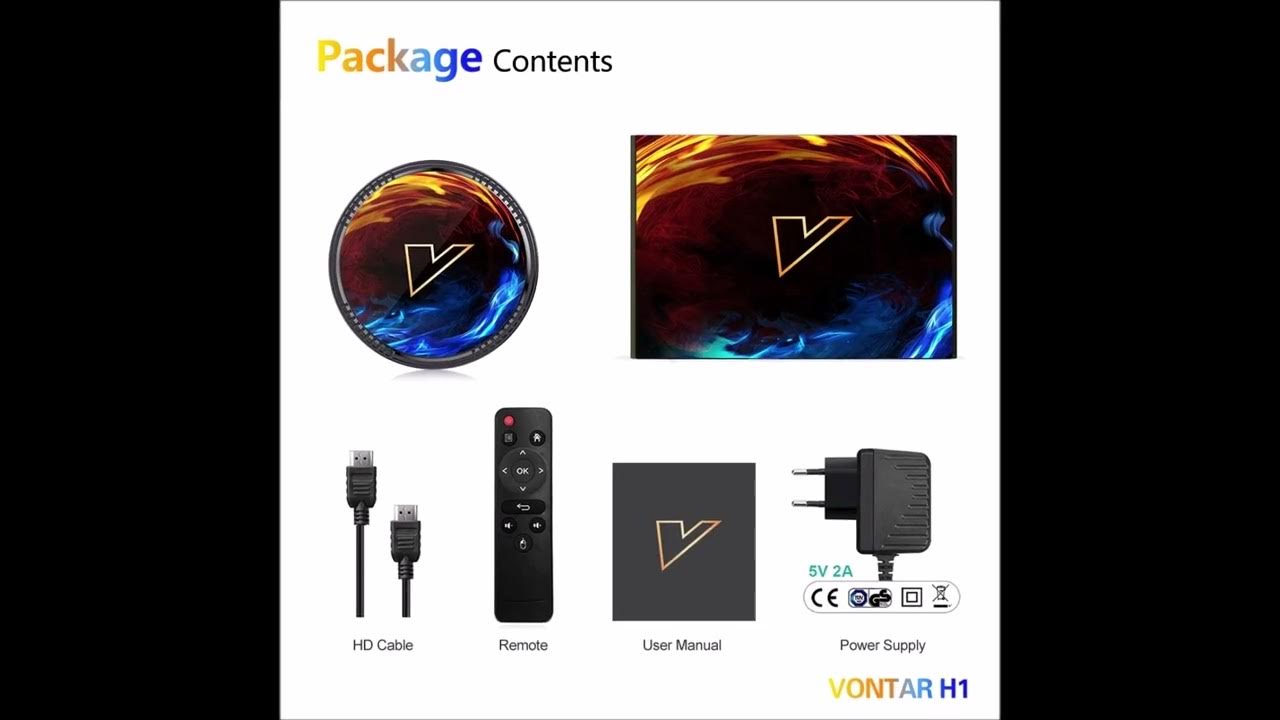 VONTAR H618 Android 12 TV Box - YouTube