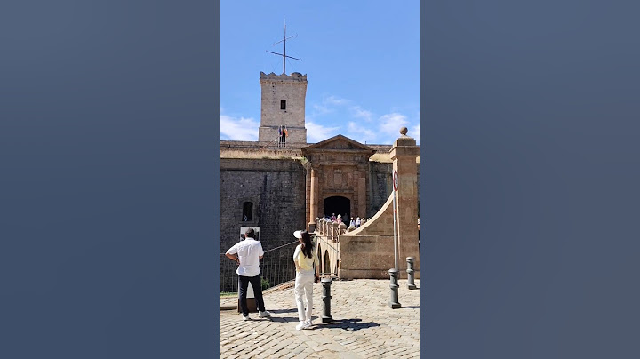 Montjuic Castle Barcelona 😎#spain #ytshorts #yuotubeshorts #viralshort #bcn_clicks24 #short #2024