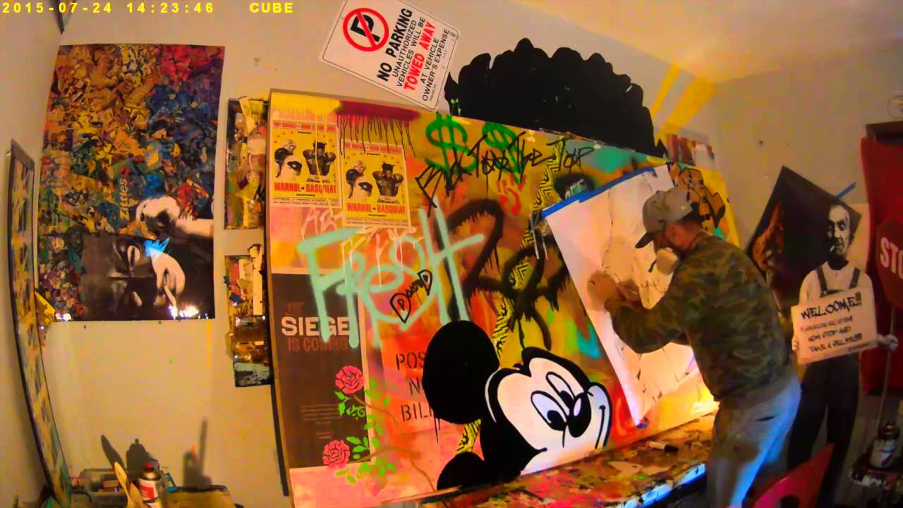 Mister Urban  Orange XXL 120,0x 98 Alu Dibond/Banksy/Pop Art/Graffit/Street Art 