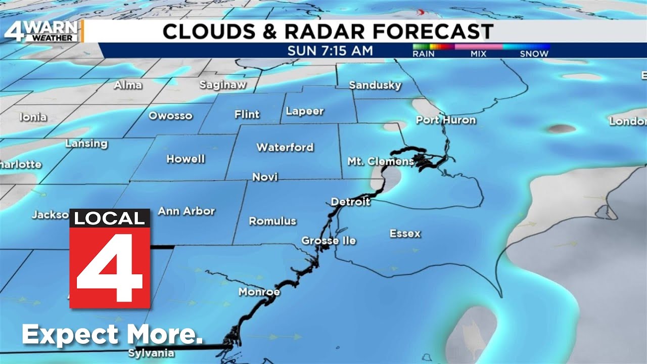 Metro Detroit weather forecast Feb. 21, 2026 -- 6 a.m. Update - YouTube