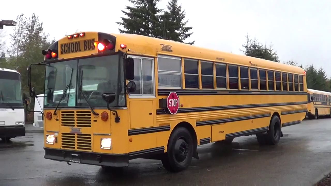 2003 Thomas Saf T Liner 44 Passenger Commerical Bus B31873